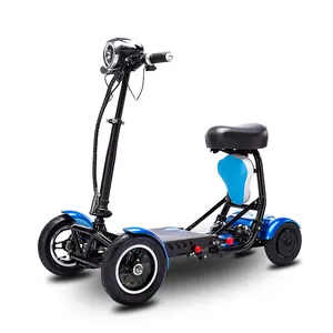 Trottinette électrique pliable longue portée 40KM, 4 roues, mobilité adulte, pour personnes handicapées, Mini trottinette électrique pour personnes âgées