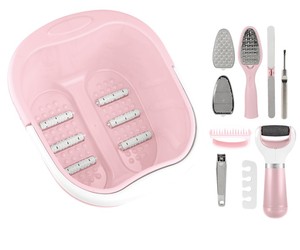 Bañera <span class=keywords><strong>de</strong></span> Plástico Profunda para Pies con Removedor <span class=keywords><strong>de</strong></span> Callos, Set <span class=keywords><strong>de</strong></span> Spa Eléctrico Acogedor para Masaje <span class=keywords><strong>de</strong></span> Pies - Product Image 1