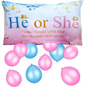 Forniture per Decorazioni per Feste di Rivelazione del Sesso, Idee per Baby Shower, Sacchetti Sorpresa per Rivelare il Sesso del Bambino - Product Image 1