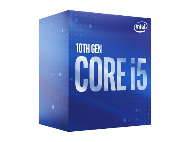 Intel Core I5-10400 - Core I5 10th Gen CPU Comet Lake 6-Core 2.9 GHz LGA 1200 65W Intel UHD Graphics 630 Desktop Processor