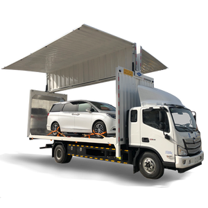 Camion de remorquage à plateau neuf <span class=keywords><strong>d</strong></span>'usine avec remorquage à plateau complet et boîte à ailes pour le récupération de voitures de luxe à vendre - Product Image 1