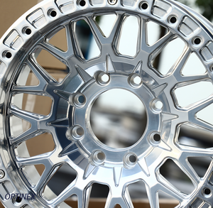 Cerchi Forgiati Concavi Lucidati 18 19 20 21 22 23 24 Pollici 8x170 8x180 8x165.1 per Ford 250 350 GMC Sierra Silverado RAM HD - Product Image 4