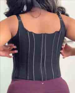 Fajas colombianas Corset เหล็กนาฬิกาทรายควบคุมหน้าท้องเสื้อกั๊กเทรนเนอร์ - Product Image 5