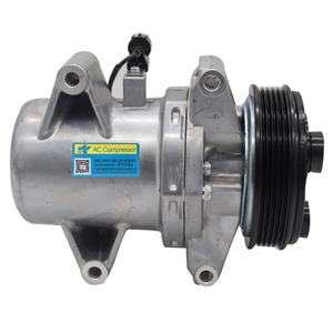 Compresseur de climatisation CR12SB avec embrayage 5PK pour Mitsubishi L200 2.4 DIESEL 7813A673 92600D250C 92600-D250C - Product Image 3