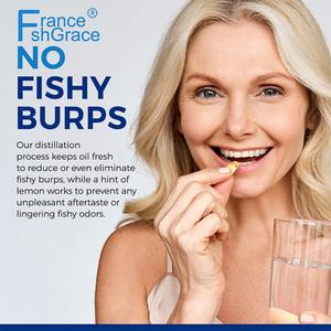 Cápsulas de Aceite de Pescado de Alta Calidad, Favorecen la Salud Ocular y Más, Sin Gluten, Suplemento de Aceite de Pescado para Adultos, 90 Cápsulas - Product Image 5