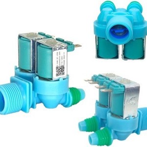 Válvula de Entrada de Agua Samsung DC62-00311F 120V 60Hz, Pieza de Repuesto de Plástico para Lavadora Eléctrica - Product Image 1