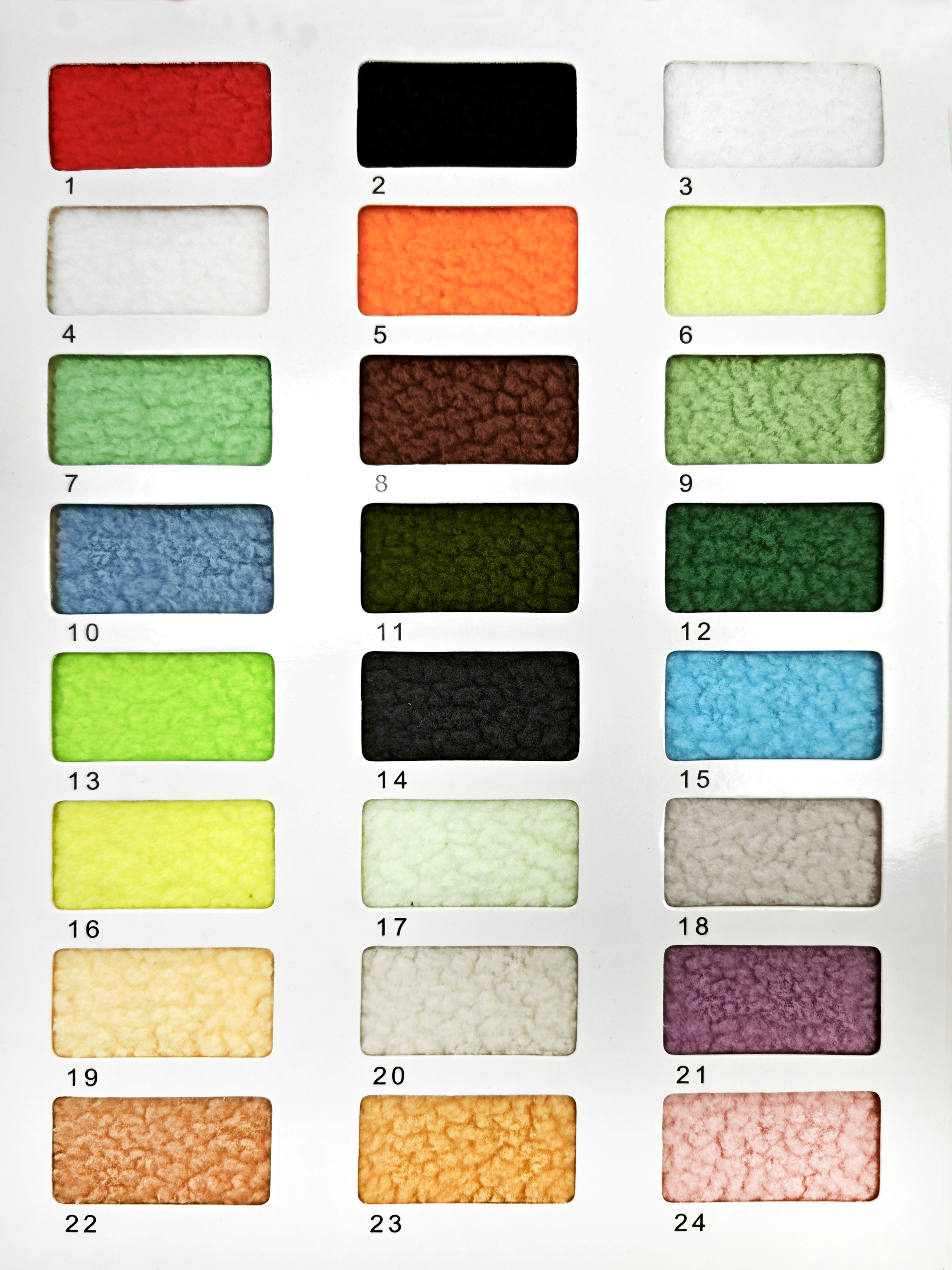 Page 1 stock couleurs &amp; 1 rouleau environ 50 mètres