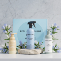 Bouteilles en aluminium avec pompe moussante pour cosmétiques, nettoyants pour les mains, nettoyants pour le visage, savons, soins de la peau, contenants personnalisés de 150 ml, 200 ml, 250 ml