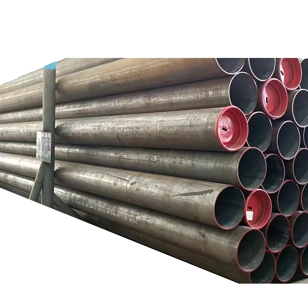 API 5L ASTM A179 A335 P22 carbon seamless steel pipe oil pipeline large diameter construction pipe