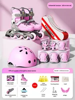 Patins à roulettes pour débutants, adultes et enfants, avec roues en polyuréthane, configuration Full Flash, taille extra-large