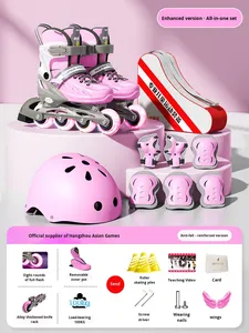 Sepatu Roda Little Champion untuk Pemula Dewasa & Anak-anak dengan Roda Poliuretan Konfigurasi Full Flash Ukuran Ekstra Besar - Product Image 6