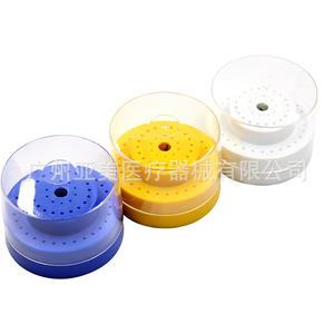 ชุดอุปกรณ์ทำเล็บมือและเล็บเท้าแบบฆ่าเชื้อได้ หัวเจียรความเร็วสูง-ต่ำ กล่องเข็มเจียร 60 รู จากโรงงานโดยตรง - Product Image 2