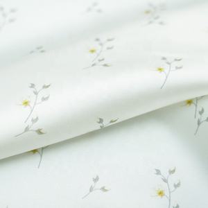 Tessuto di seta Charmeuse personalizzato all'ingrosso 100% tessuto di seta stampato gelso - Product Image 6