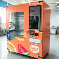 Máquina Expendedora de Smoothies de Frutas para Centros Comerciales, Máquina Expendedora Automática para Hacer Jugos Frescos