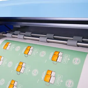 قاطع ملصق تغذية تلقائي متعدد الصفائح A3 + عرض خاص مع قاطع كفاف بشاشة تعمل باللمس آلة قطع القوالب الرقمية