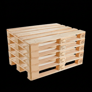 พาเลทไม้มาตรฐาน EPA พาเลทยูโร 1200x800 ไม้สน สำหรับการขนส่งและจัดการในอุตสาหกรรม - Product Image 1