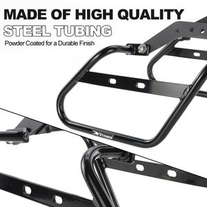 Waximoto Supporto Laterale per Borse e Portapacchi in Acciaio, Compatibile con Harley <span class=keywords><strong>Davidson</strong></span> <span class=keywords><strong>V</strong></span>-<span class=keywords><strong>ROD</strong></span> 2012-2017 - Product Image 5