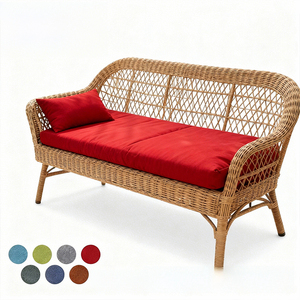 Coussins de chaise longs de couleur unie sur mesure, imperméables, pour meubles de patio - Product Image 1