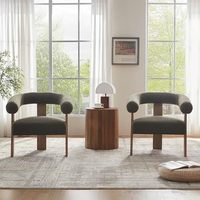 Canapé sectionnel moderne vert sauge 2 places Design modulaire Pieds en bois massif Tissu rembourré Salon Chambre à coucher