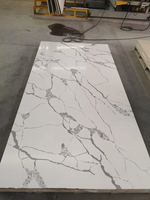 Haute qualité 6mm 12mm épaisseur DuPond coréen grande dalle feuille de pierre artificielle pur marbre feuilles de Surface solide