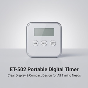 <span class=keywords><strong>Timer</strong></span> da Cucina Digitale LCD Touch con Conto alla Rovescia 99min 59sec, Batteria AAA, <span class=keywords><strong>Timer</strong></span> Ecologico <span class=keywords><strong>per</strong></span> Cucinare e Cuocere - Product Image 3