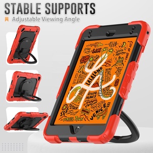 360 Rotable andle ickickstand iliilicono Shockproof over sobre abablet ase para IAD ad INI 4 2015 INI 5 <span class=keywords><strong>2019</strong></span> - Product Image 4
