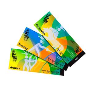 Impresión personalizada <span class=keywords><strong>de</strong></span> fábrica <span class=keywords><strong>de</strong></span> entradas para eventos con código QR - Product Image 6