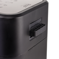 Friteuse à air multifonctionnelle OEM 10L à écran tactile en acier inoxydable, grande capacité, facile à utiliser, visible, pour cuire et griller