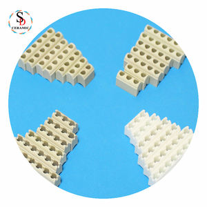 Isolant chauffant à bande en céramique, 1 pièce, 1 à 8 trous de <span class=keywords><strong>résistance</strong></span> aux hautes températures - Product Image 5