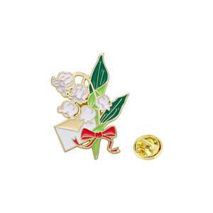 Girasoles de estilo pastoral, Tulipanes, lirios, broche de flor de lirio de los <span class=keywords><strong>valles</strong></span> - Product Image 2