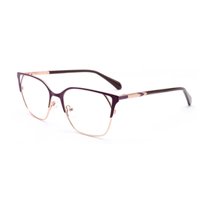 Nouvelle Arrivée De Mode Anti Lumière Bleue Lunettes Métal Chromatique Photo Optique Cadres Xj1024 Lunettes - Product Image 6