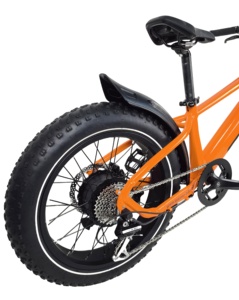 QUEENE/ Vélo d'équilibre électrique pour enfants à pneus larges, vélo pour enfants, 20 pouces, frein à disque, alliage d'aluminium, vélo d'apprentissage, 5-12 ans - Product Image 5