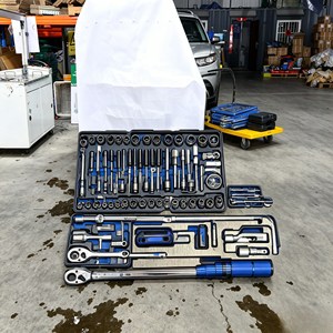 Boîte à outils robuste et complète pour réparation, 488 pièces, adaptée aux travaux de montage mécanique multifonctionnels - Product Image 1