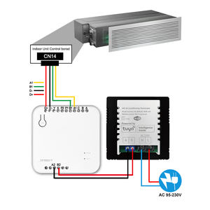 Ogeneral स्मार्ट एसी थर्मोस्टेट वाईफ़ाई <span class=keywords><strong>Zigbee</strong></span> थर्मोस्टेट के लिए हे सामान्य Fujishi वीआरवी VRF इनडोर इकाई समर्थन एलेक्सा गूगल आवाज नियंत्रण - Product Image 6