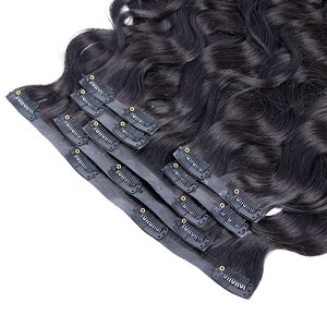 Bán Sỉ Toàn Bộ 10 Cái Kẹp Đường May Bằng Lụa Kẹp Tóc Người Remy Ins Nối Dài - Product Image 2