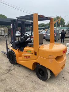 Moteur, boîte de vitesses et roulement de chariot élévateur TCM FD30T6 d'occasion de haute qualité, capacité 3 tonnes, état neuf, origine Japon, pour vidéo de démonstration - Product Image 2