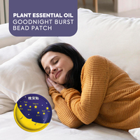 Nouveau produit Patch Good Night Healty avec patch de perles éclatées d'huile essentielle naturelle utilisé la nuit