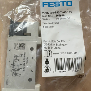 Pour électrovanne Festo VUVG-L10-B52-T-M5-1P3 566458 en stock - Product Image 1