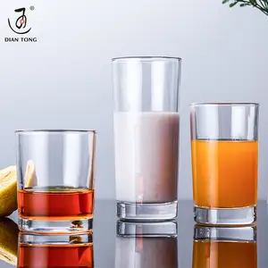 Diantong Hot Koop Custom Logo Restaurant Glas Water Drinkglazen