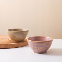 Veweet — ensemble de table en grès, surface gaufrée européenne, vaisselle unique, assiettes, bols, cadeaux, vente en gros