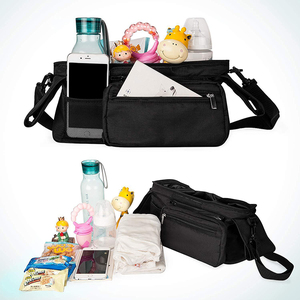 Nueva Bolsa Organizadora Universal para Cochecito <span class=keywords><strong>de</strong></span> Bebé con Bolsa para Teléfono Desmontable y Correa para el Hombro, Compatible con Cochecitos <span class=keywords><strong>de</strong></span> Bebé - Product Image 2