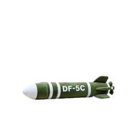 Dongfeng 5C Missile Plush Pillow Dongfeng 61 Plush Pillow 1.6m Plush Doll Toy Animals Procure un sentiment de sécurité