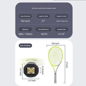 <span class=keywords><strong>Raquetas</strong></span> de Tenis Recreativas para Adultos - Raqueta de Tenis de 27 Pulgadas para Hombres y Mujeres, Estudiantes Universitarios, Principiantes - Product Image 5
