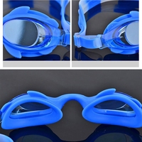 Nouvelles Lunettes de Natation en Silicone 2026 pour Garçons et Filles – Modèle Amusant avec Bouchons d'Oreilles Intégrés, Étanche pour Enfants