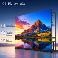 Panel LED P2.6 HD Impermeable para Exteriores, Sistema de Video Wall LED de 500x500 500x1000, Solución Llave en Mano