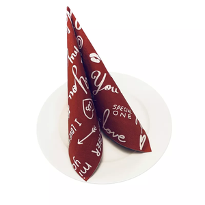 Servilleta de tiempo de celebración de estilo inglés 33*33 3 capas-Adecuado para todas las ocasiones, servilleta de papel de un solo uso - Product Image 4