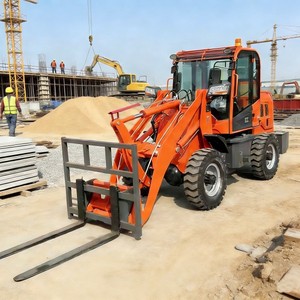 Cargadora de Ruedas Delantera con Motor Diésel de 1 Tonelada, Económica y de Alta Calidad |   Mini Tractor Cargador Certificado Euro 5, Alta Potencia de Excavación, Fábrica Original - Product Image 3