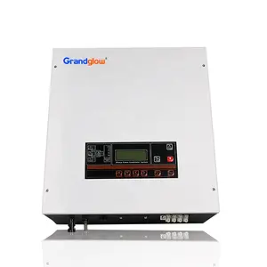 Grandglow 5000W üç fazlı 220V 230V 380V 400V endüstriyel güneş enerjisi jeneratör sistemi şebekeye bağlı invertör