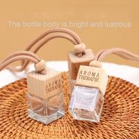 Pochette aromatique montée sur voiture en bois pendentif pot-pourri