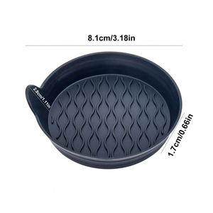 Porte-gobelets universels en silicone pour voiture avec fermeture ouverte, sous-verres à motif bonbon tendance pour la décoration de véhicules et le style automobile - Product Image 5
